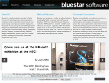 Tablet Screenshot of bluestar-software.co.uk